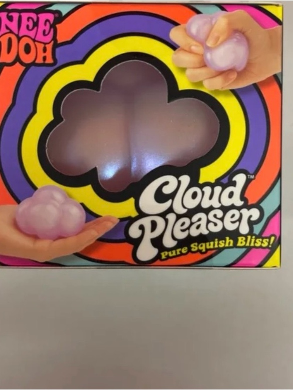 Cloud Pleaser Purple Squishy Sensory Toy by Nee Doh